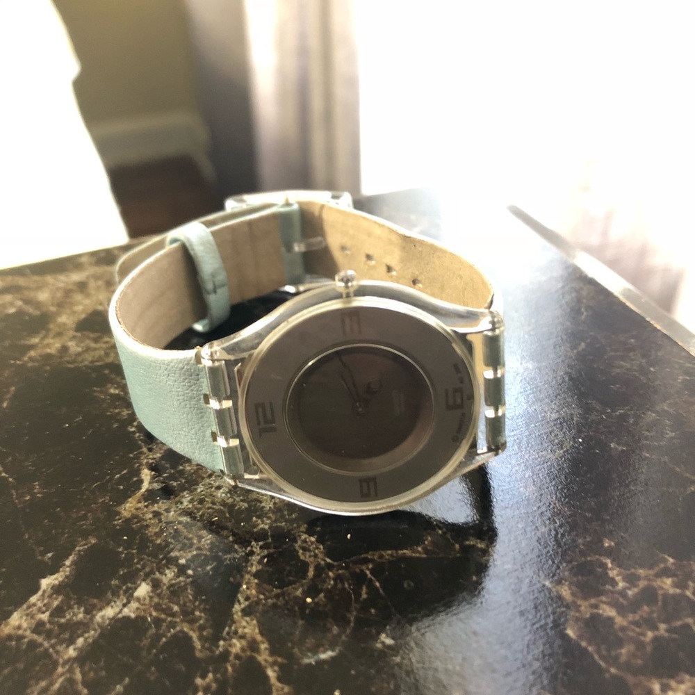 Blue swatch swiss